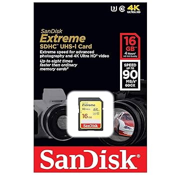 SanDisk - SandiskExtreme SDHC UHS-I 16G SDカード 100枚 Sandisk SD Cards 16GB 32GB 64GB 128GB 256GB Extreme Ultra